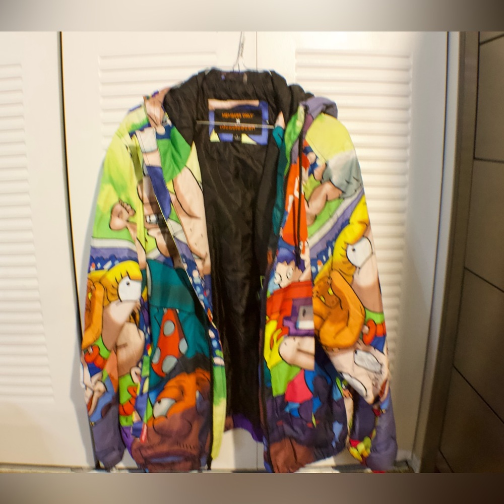 Nickelodeon members only X zip up jacket
